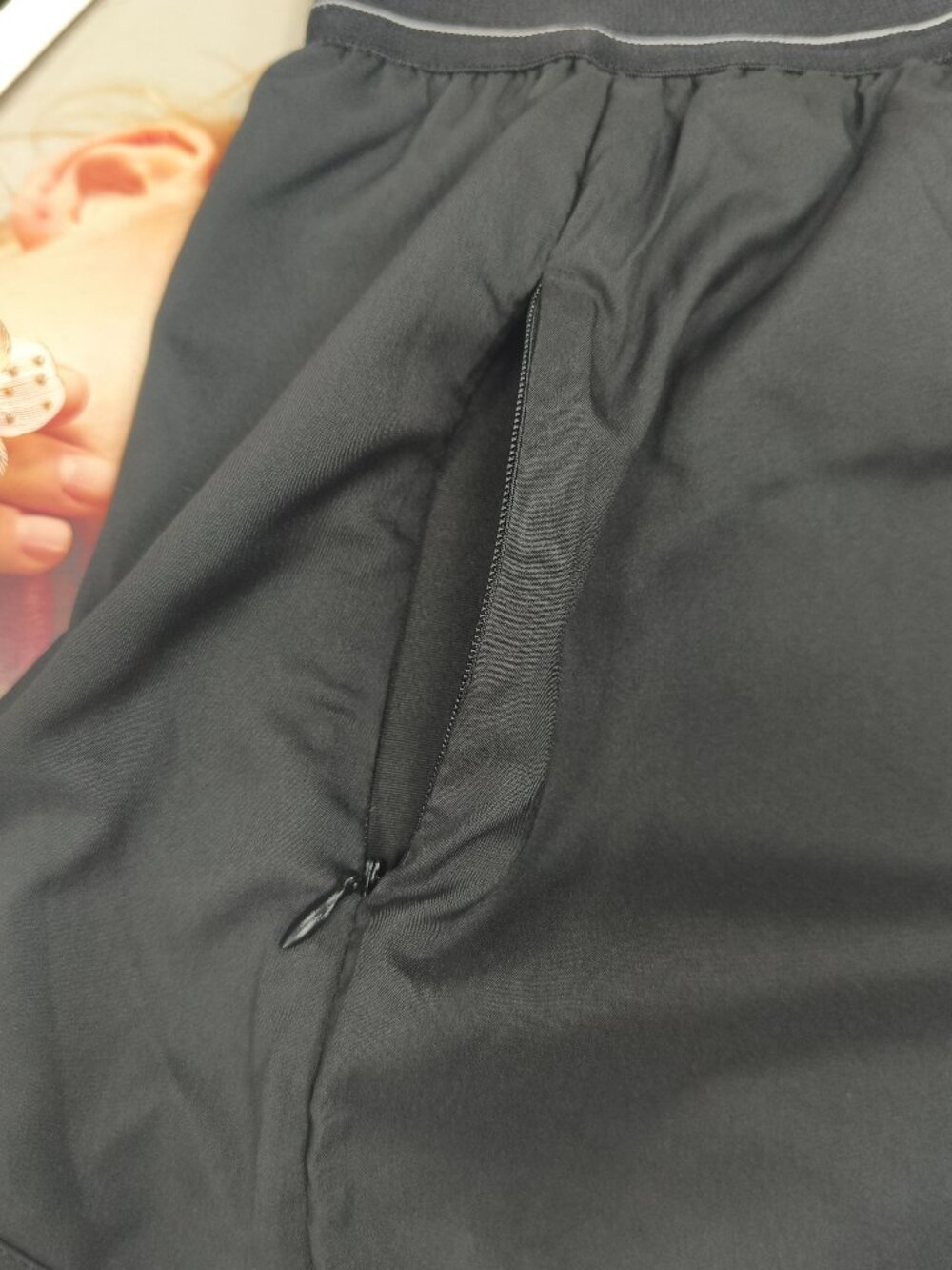 ALO Yoga Black Match Point Shorts NWT🩳Sporty Chic Athleisure Essential🏃🏻 - Picture 5 of 9